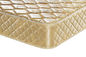 Materasso continuo compresso della bobina del poliestere del tessuto accogliente del tricot con la schiuma di memoria